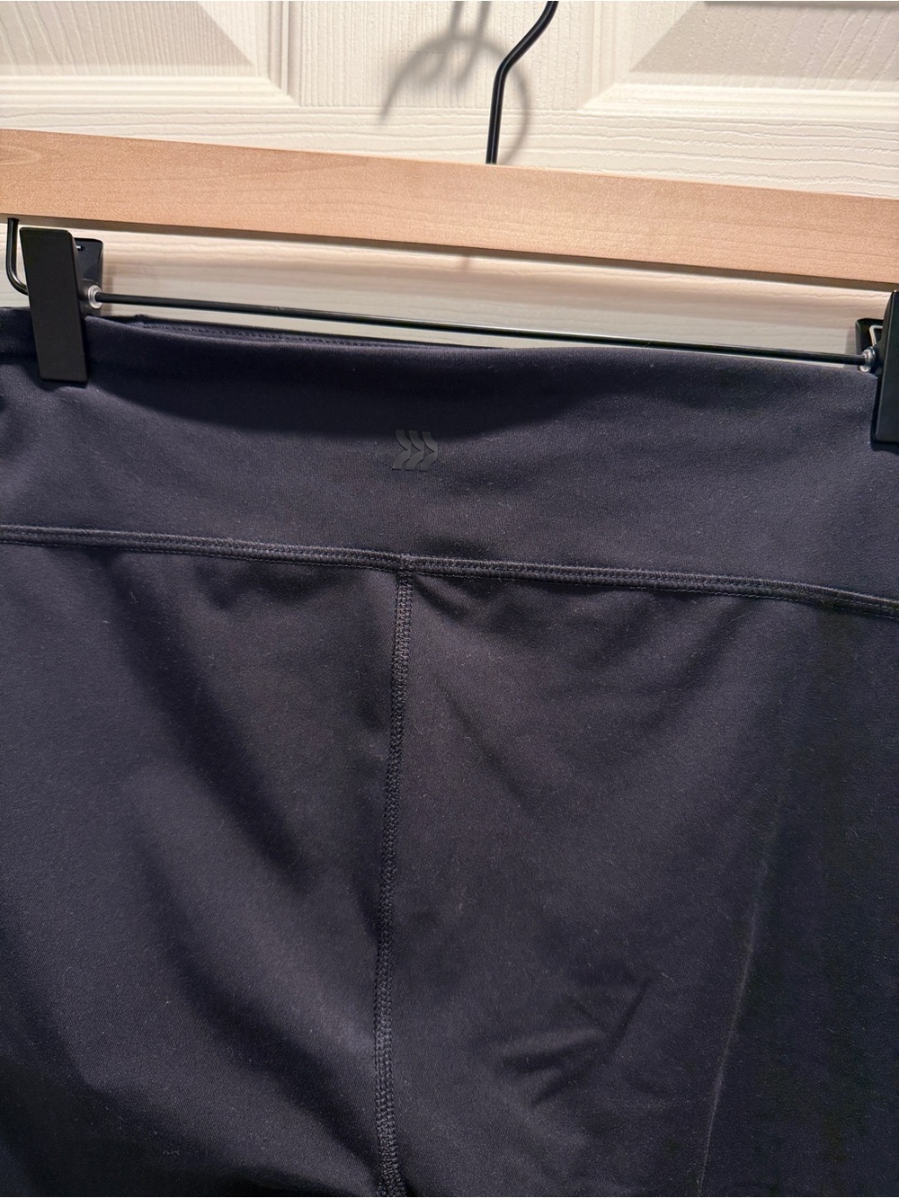 All In Motion Black High Rise Bike Shorts Size M Athletic Yoga Activewear - Picture 7 of 8
